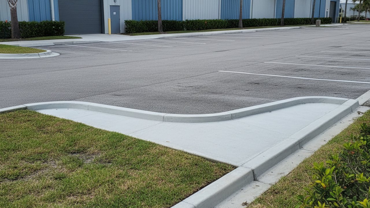 Concrete Patios completed by New Look Concrete in Orlando, FL