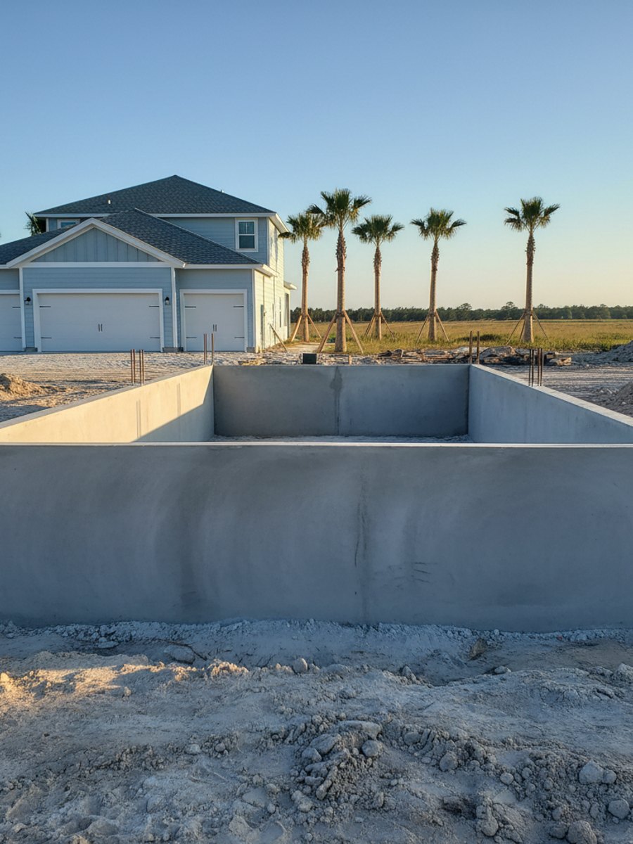 Concrete Slabs completed by New Look Concrete in Daytona Beach, FL